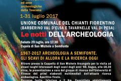 Locandina "Le notti dell'Archeologia"