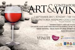 Locandina Arte & Contemporary Wine
