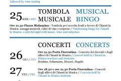 Locandina "Chianti in Musica 2018"