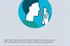 Coronavirus COVID - 19 - starnuti Coronavirus COVID - 19 - starnuti