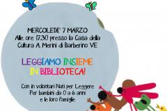 Locandina Nati per Leggere incontro 7 marzo