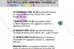 Locandina Nati per Leggere incontri a Barberino Tavarnelle