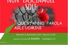 Locandina "Non lasciamole sole"