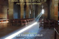 Locandina presentazione "Le porte del cielo"