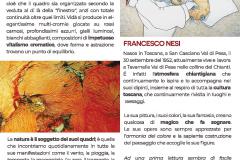 Pieghevole mostra Equilibrismi cromatici - interno