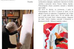 Pieghevole "Tra geometrie e cromatismi" retro Pieghevole "Tra geometrie e cromatismi" retro