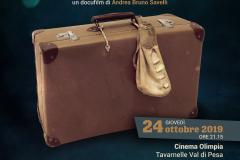 Locandina docufilm "La valigia dei baci" Locandina docufilm "La valigia dei baci"